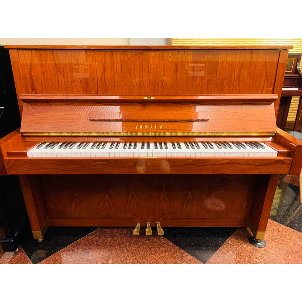 日製 YAMAHA W104 中古鋼琴 《鴻韻樂器》原木色 琴況超優 音色柔美 歡迎來店試琴