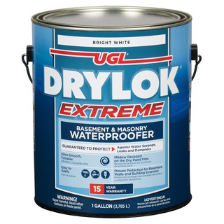 美國UGL DRYLOK 15年水性正負水壓防水塗料 白色 1G