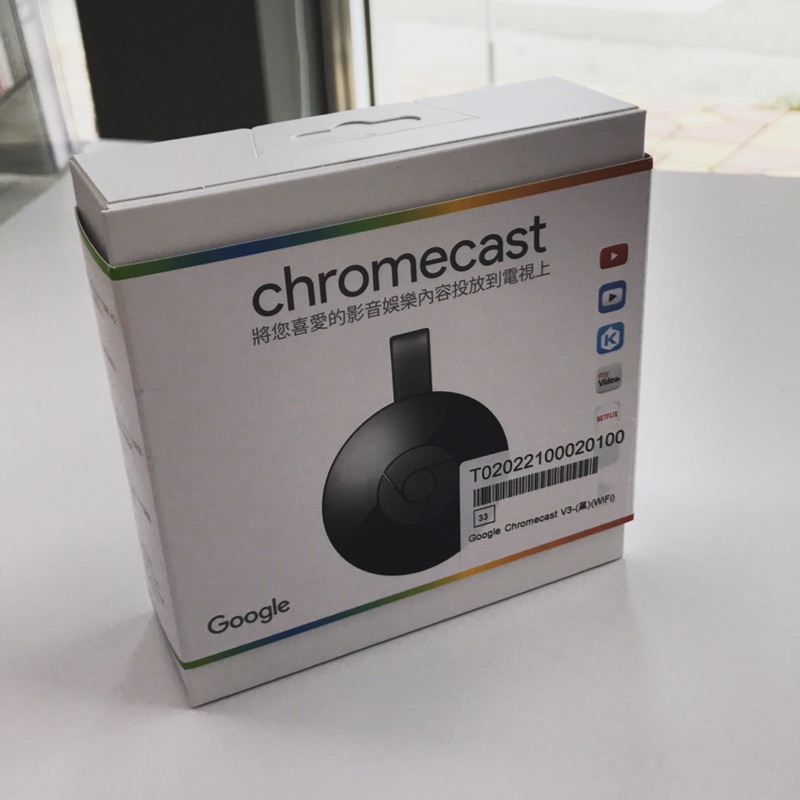 追劇神器Google chrome cast 電視棒