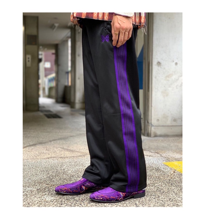 needles track pant poly smooth