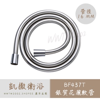 Caesar 凱撒 BF437T 銀質花灑管 花灑軟管 沐浴軟管 把手軟管 洗澡軟管 龍頭軟管 蓮蓬頭軟管 PVC軟管