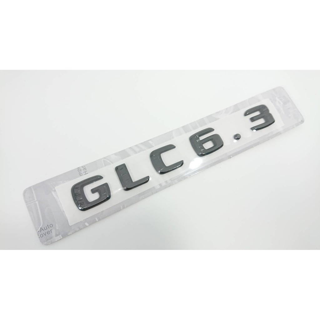 圓夢工廠 BENZ GLC X253 C253 2016~2020 GLC6.3 後車箱 改裝消光黑字貼 同原廠款式