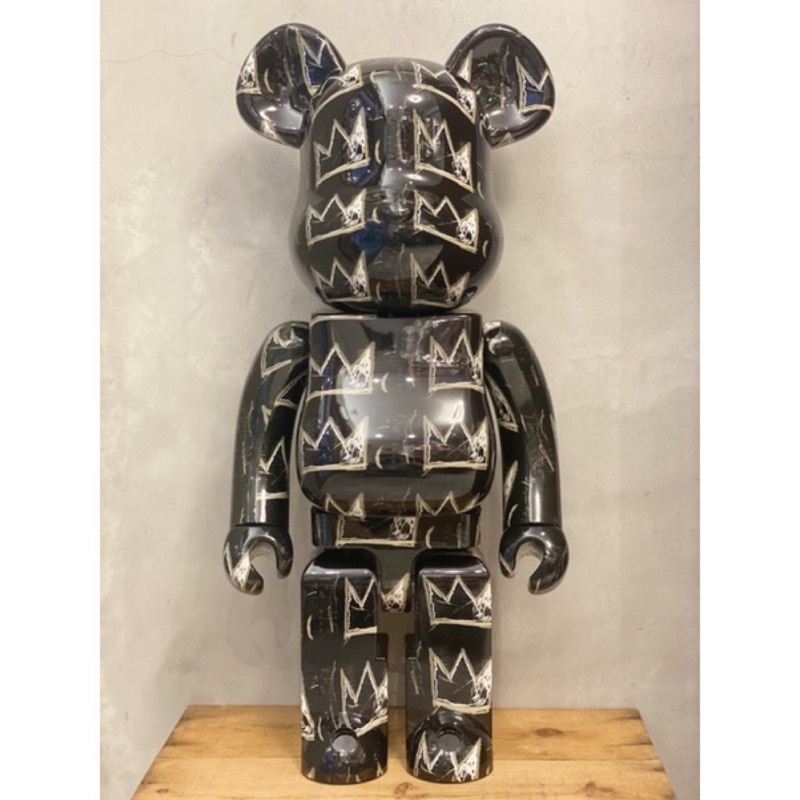 BE@RBRICK JEAN-MICHEL BASQUIAT 巴斯奇亞 八代 #8 1000％