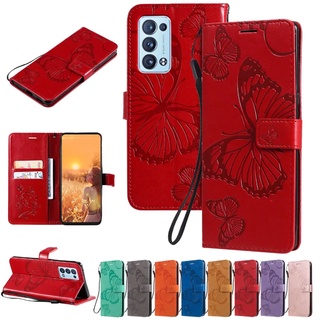 OPPO Reno8 Reno7 Reno6 Pro Reno5 Pro 5G 蝴蝶飛舞皮套 手機皮套 掀蓋式