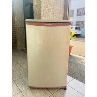 【台中南區吉信冷凍行】東元小鮮綠二手小冰箱 91公升 銀色