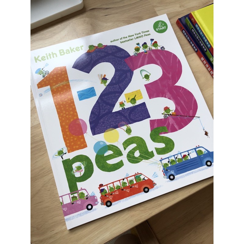 全新【Kidsread點讀】 123 peas