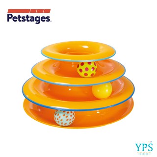 美國 Petstages 736 起士老鼠軌道球 / 317 旋轉軌道球 撲抓 寵物玩具 貓玩具