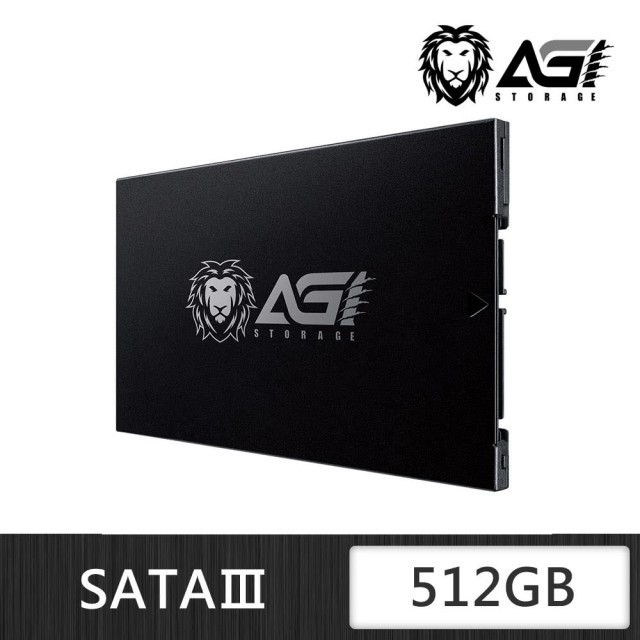 AGI 亞奇雷 512GB 2.5吋 SATA3 SSD 固態硬碟 全新未拆