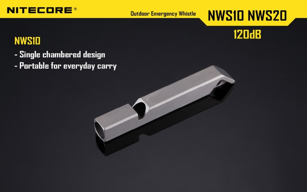 NITECORE NWS10 NWS20 單孔雙孔 求生哨 高120分貝 戶外求生 口哨 | 蝦皮購物