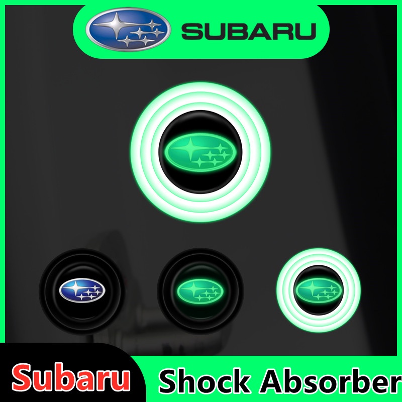 SUBARU 1 件改裝車門減震墊片隔音墊汽車後備箱罩隔音緩衝貼紙適用於斯巴魯 Outback Legacy STI W
