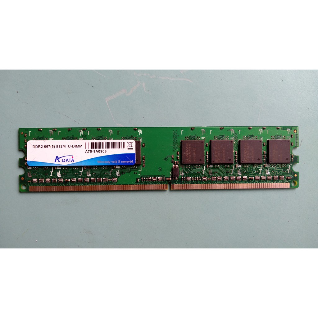(良品) ADATA威剛 DDR2 667(5) 512M DDR2記憶體 單面