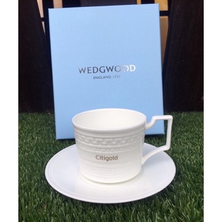 WEDGWOOD Citigo英國骨瓷咖啡杯盤禮盒組