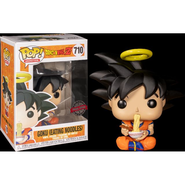 goku eating noodles funko pop