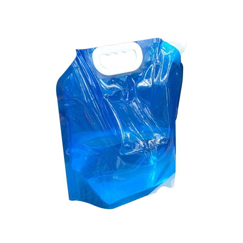 便攜折疊水袋  10L(超值4入) 折疊水袋 便攜 手提水袋 水壺 储水袋  R2802-1 現貨 廠商直送