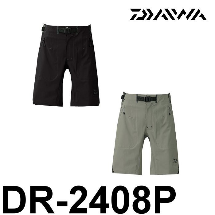 源豐釣具 DAIWA 18年 超輕薄 三層防水加工 釣魚 短褲 DR-2408P