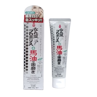 日本一光馬油亮白牙膏 100g / 日本原裝進口