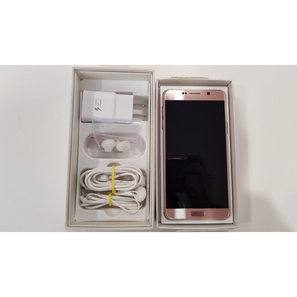 Samsung NOTE5 64G 粉色 玫瑰金