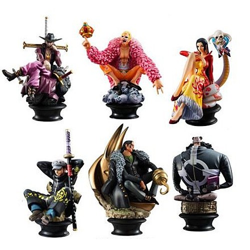 日版 全新 megahouse 日空版~海賊王 西洋棋R 兩年後 新世界篇 VOL.3 王下七武海~1中盒