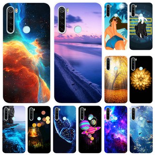 REDMI XIAOMI 小米紅米 Note 8 手機殼矽膠 TPU 卡通手機殼小米紅米 Note 8 印花手機殼