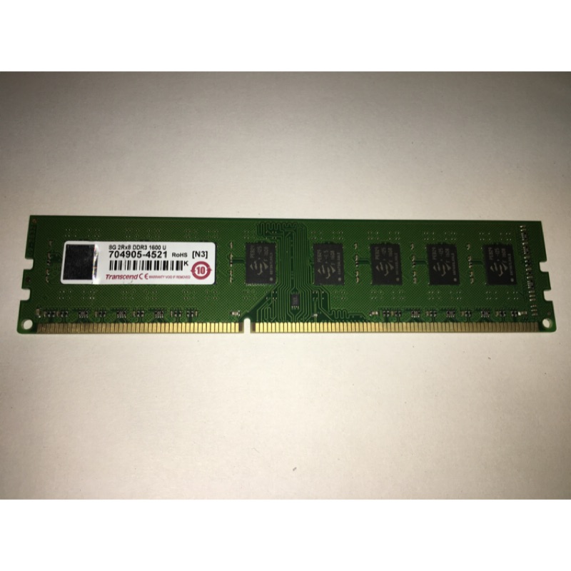 創見 DDR3 1600 8G