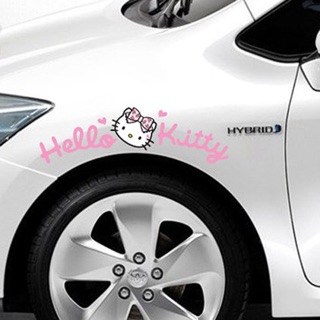 hello kitty 貼紙 可愛車貼 防水 可愛貼紙 摩托車貼 汽車貼紙