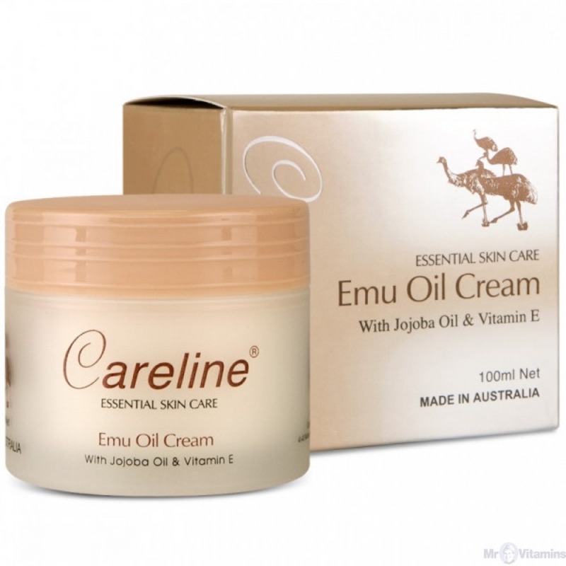 現貨 careline emu oil cream 鴯鶓油潤澤滋養霜 100ml，綿羊霜/保濕霜(添加維他命E)