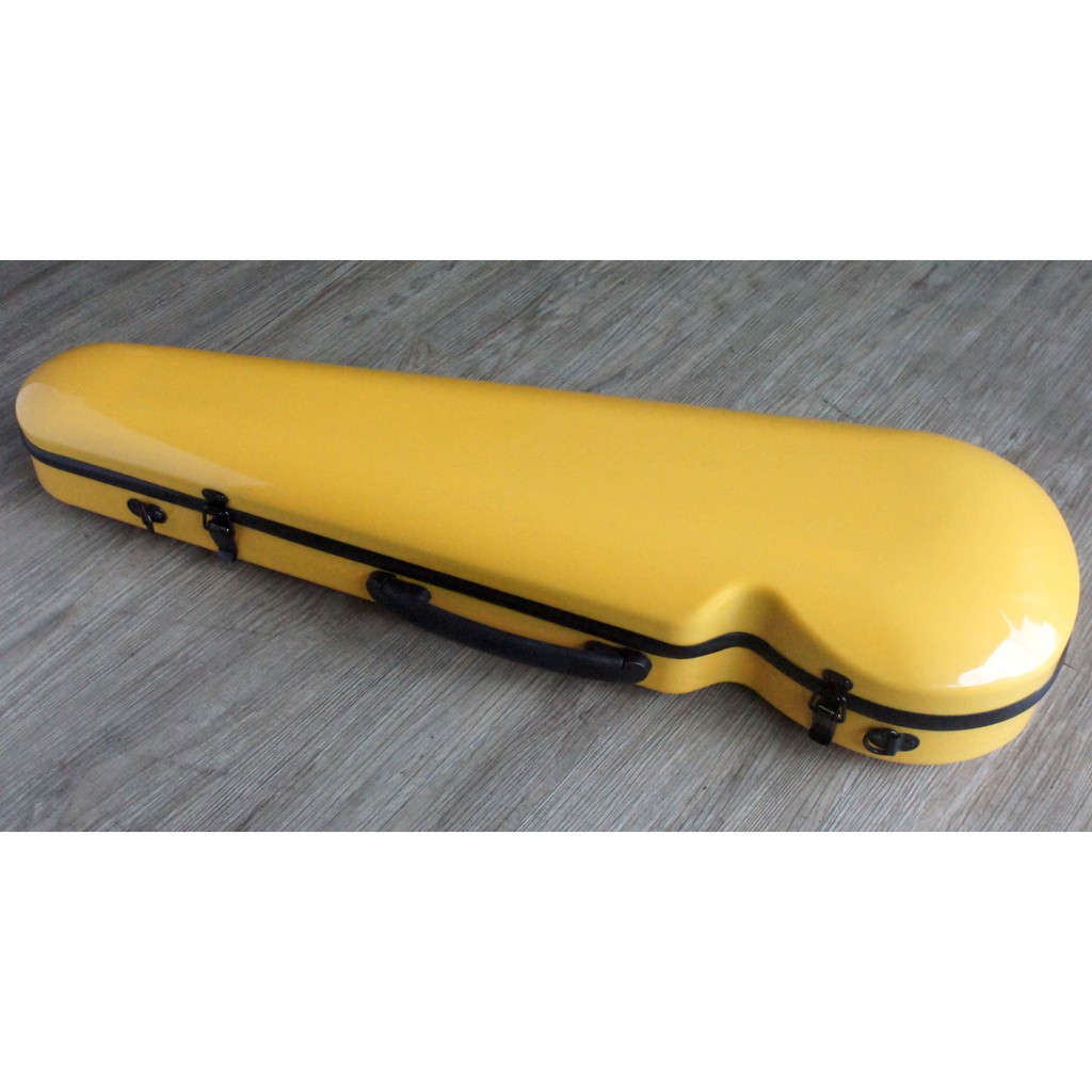 ＊雅典樂器世界＊極品 法國 DIAMOND  4/4 碳纖維小提琴盒 黃色