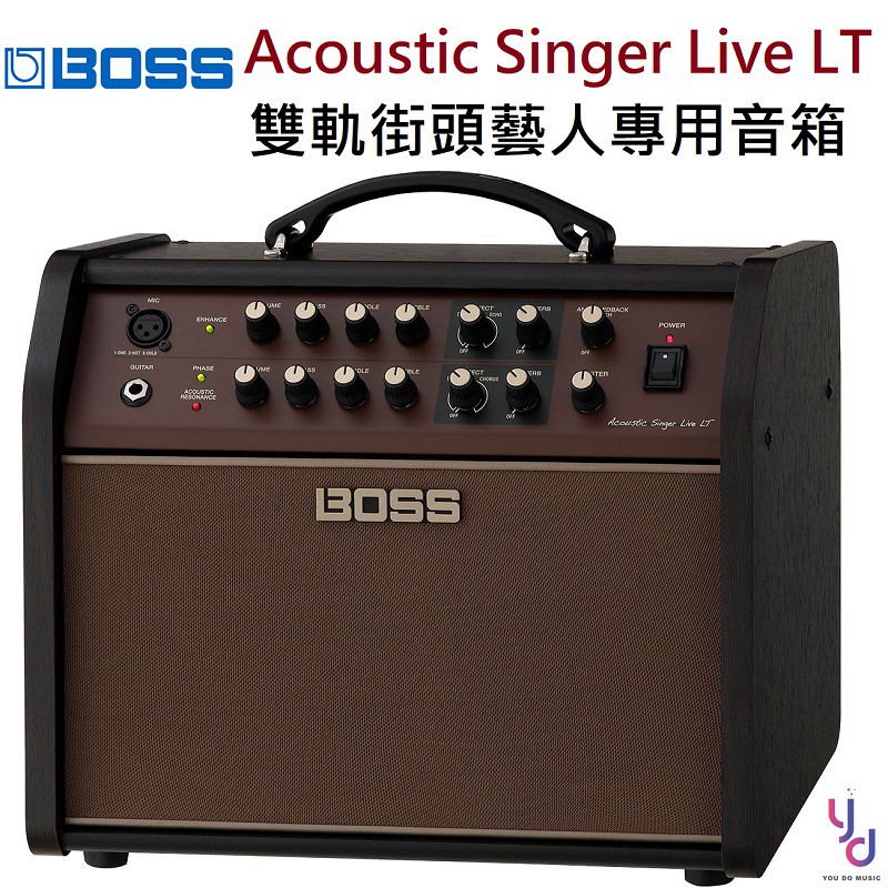 Boss Acoustics Singer Live LT 60瓦 雙軌 木吉他 人聲 音箱 街頭藝人 公司貨