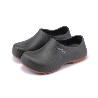ARRIBA艾樂跑男女鞋-防水系列防水廚師鞋-黑(61498)