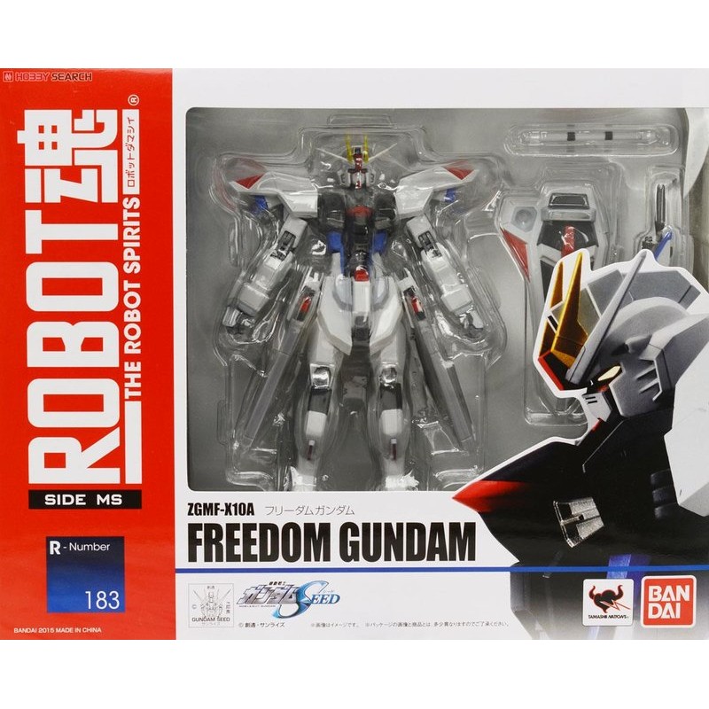 Robot魂 183 自由鋼彈Freedom Gundam 附初回特典 機動戰士Seed