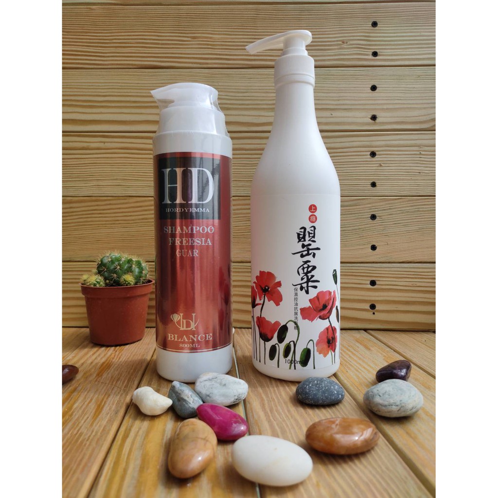 MIAU罌粟三效洗髮精+赫亞HD小蒼蘭強韌平衡洗髮精(瓜爾豆)/(清涼型)
