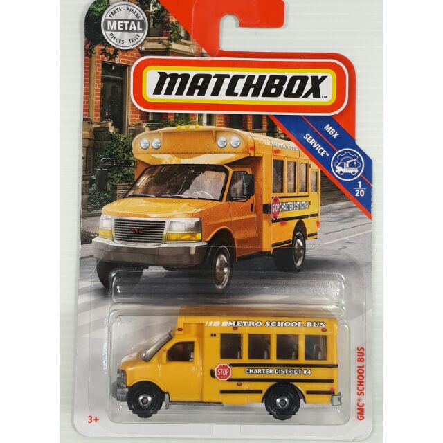 matchbox gmc school bus