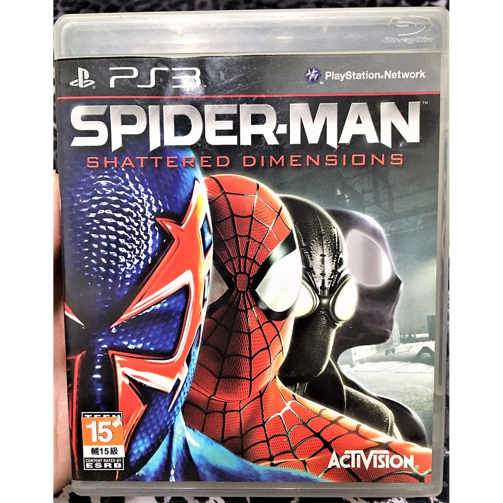 当季大流行 PS3 Spider-man Shattered Dimensions 海外版