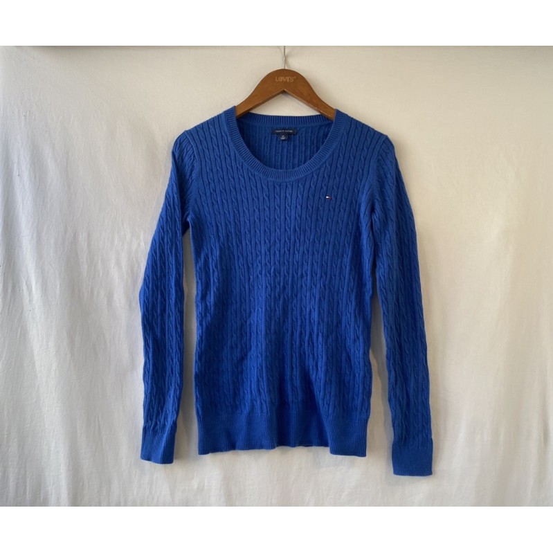 《舊贖古著》Tommy Hilfiger sweater 麻花紋 針織毛衣 長袖 古著 vintage