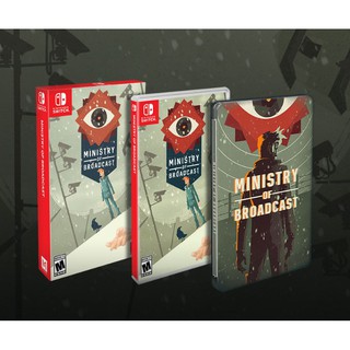 【全新現貨】NS Switch遊戲 Ministry of Broadcast 圍城裡的演出 中文版 限定版 含鐵盒