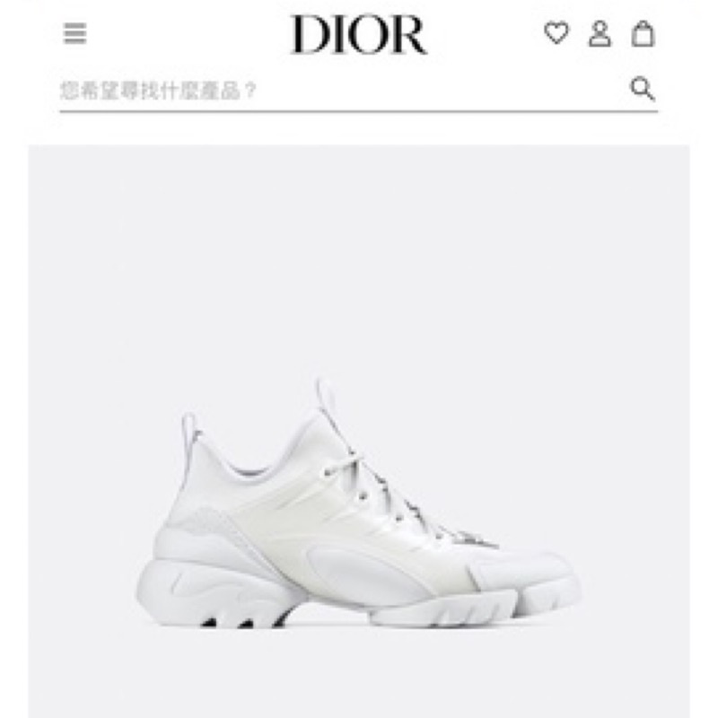 Dior 白色休閒運動鞋
