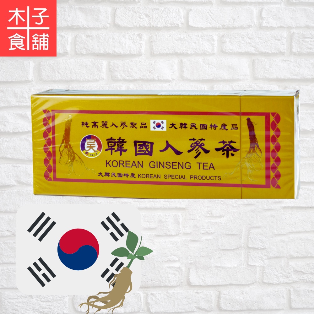韓國 人蔘茶 5g x 22p(110g)【木子食舖】