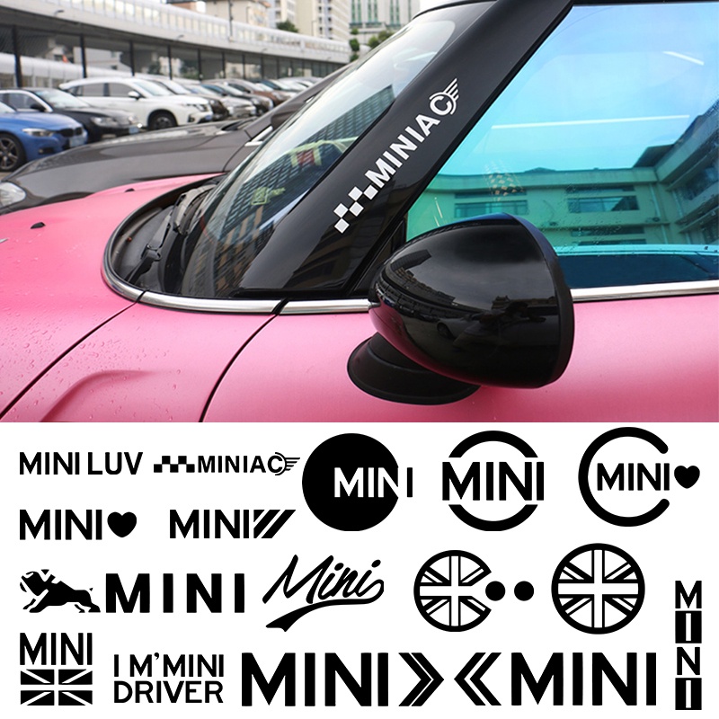 汽車造型英國國旗貼花貼紙窗門車身側貼裝飾適用於 Mini Cooper S One JCW F54 F55 F56 R5