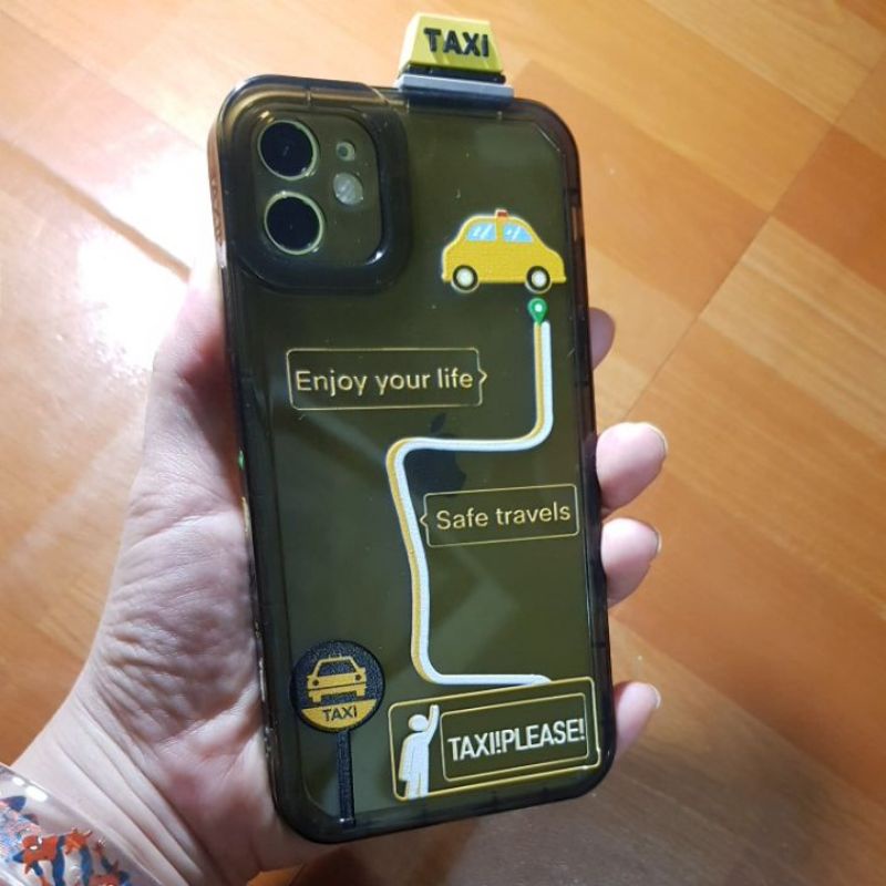 iPhone 11🪙銅板價手機殼/可愛🚕計程車保護殼