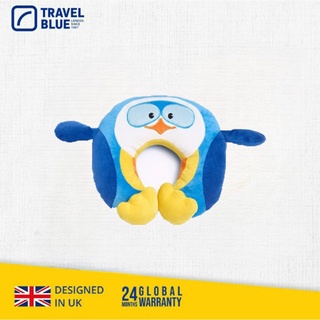 【Travel Blue 藍旅 】Puffy 企鵝胖胖 兒童U型/ㄇ型頸枕 旅行配件(全球保固24個月)