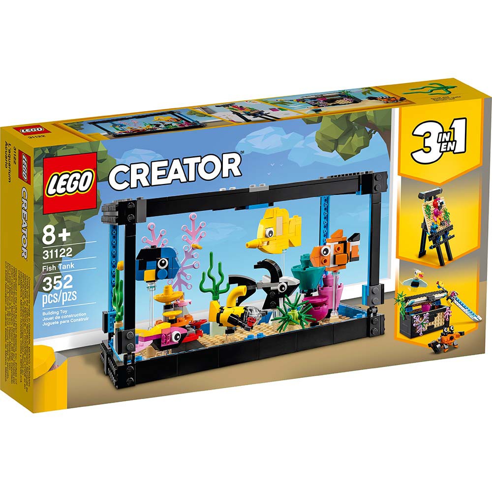 LEGO樂高 LT31122 魚缸_Creator 3合1創意