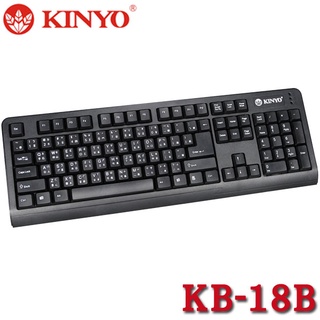 【3CTOWN】含稅附發票 KINYO金葉 KB-18B PS/2 PS2 標準鍵盤 104Key 不能轉接USB