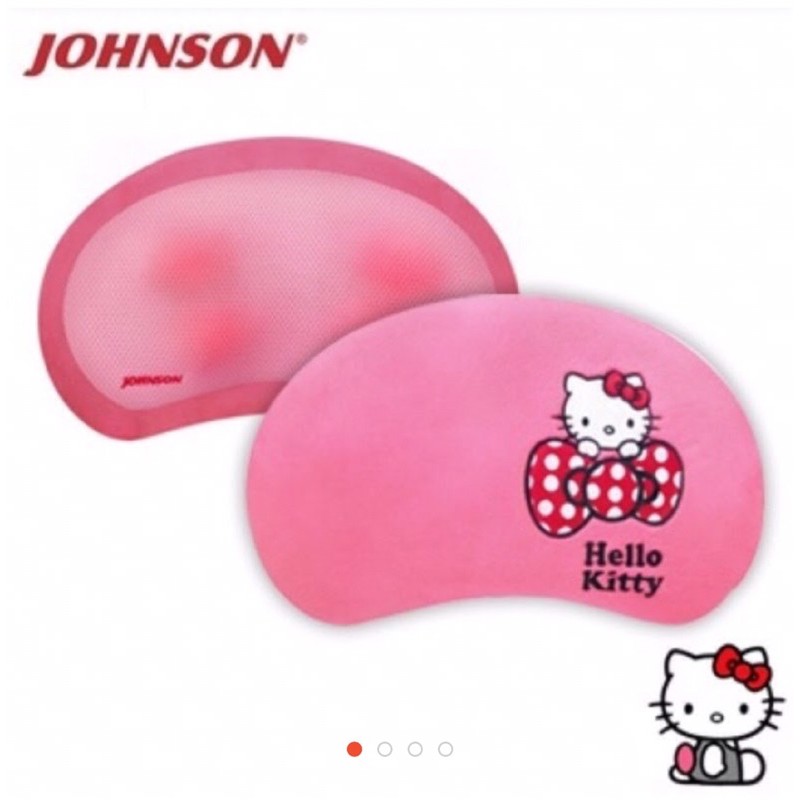 【Johnson 喬山】Hello Kitty 紓壓按摩枕