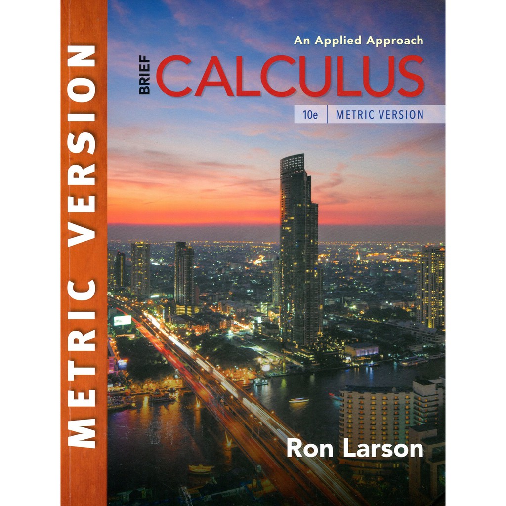 【華泰文化 hwataibooks】Larson／Brief Calculus 十版 9781337290579