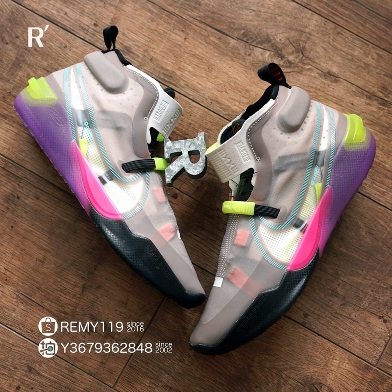 R’代購 NIKE KOBE AD NXT FF QUEEN OFF-WHITE 灰紫紅黃橘 CD0458-002