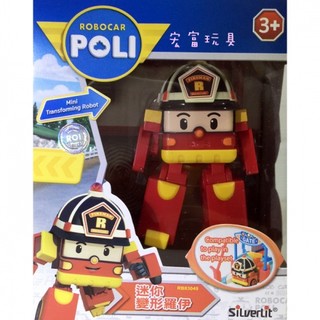 台中＊宏富玩具＊Robo car POLI 波力- 迷你變形羅伊