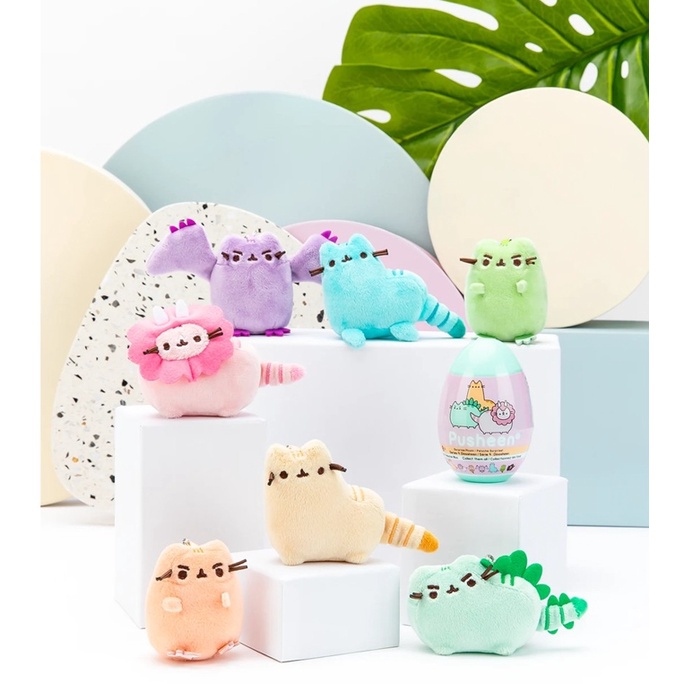 (拆盒)胖吉貓 第九彈 胖吉恐龍系列 驚喜包 盲盒 蛇頸龍 Pusheen Blind Box - Dinosheens