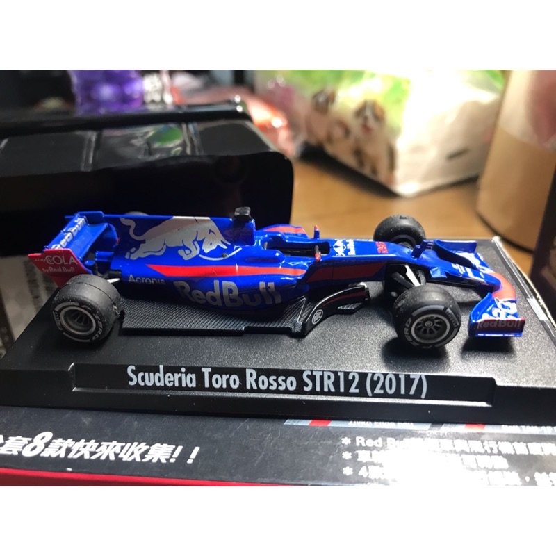 7-11集點Red Bull經典1:55模型車F1賽車Scuderia Toro Ross STR12