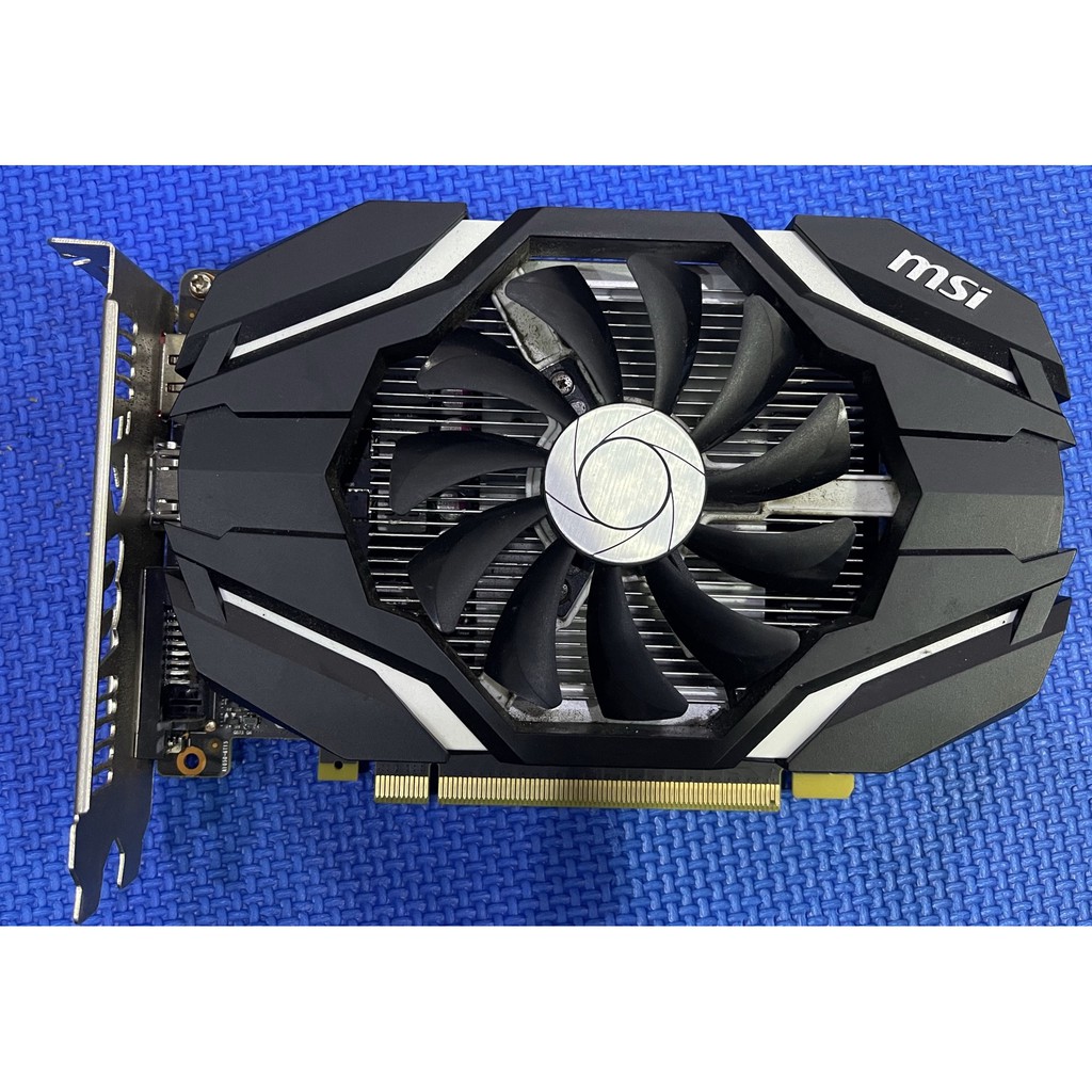 二手良品 msi GTX 1050ti 4g OC 免插電 顯示卡