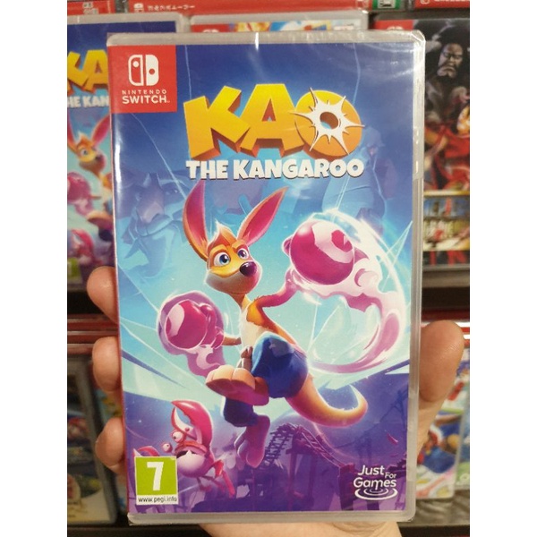 【全新現貨】NS Switch遊戲 Kao the Kangaroo 袋鼠小天王 中文版 台灣公司貨 歐版封面PEGI